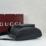 Gucci 1:1 Mirror 854750 Men GG Emblem Medium Backpack Bag