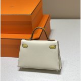 Hermes human handmade stiching mini Kelly bag 2026