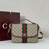 Gucci Ophidia Medium Top Handle Duplicate 836842 Bag