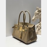 Best hermes Human handmade stiching birkin 29cm Handbag