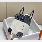 Hermes Birkin 35cm Canvas Swift Handbags
