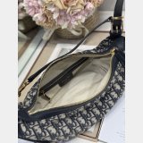 Dior D-Journey Bag Blue Oblique Jacquard