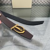 Classic TOM FORD G-Pattern Leather Belt 38MM