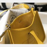 Hermes Evelyne Yellow MINI Bag Replica