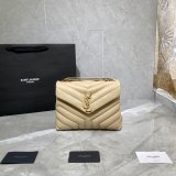 Fashion Perfect YSL LOULOU 494699 SHOULDER BAG 25CM