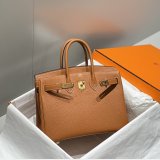 Top Hermes Birkin TOGO Leather Handbags 25CM