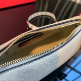 Small Rockstud Grainy Calfskin Crossbody Bag