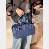 Luxury hermes Human handmade stiching birkin bag 29cm Swift leather