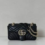 Gucci Designer 837280 GG Marmont Small Shoulder Bag