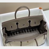 Hermes Birkin 35cm Canvas Swift Handbags
