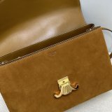 TOP CELINE Medium Nino Bag in Nubuck Calfskin 117523