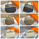 High Quality Replica Hermes Epsom Kelly 25/28CM Bag For Sale