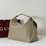 Gucci Canvas Horsebit Hobo Shoulder 864485 Bag