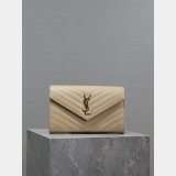 Quality YSL Designer 393953/377828 Caviar Leather Envelope Bag