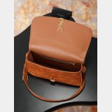 SAINT LAURENT Solferino Suede Bag 832330/832332