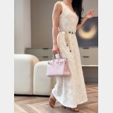 Best Hermes Birkin TOGO Leather Handbags 25CM