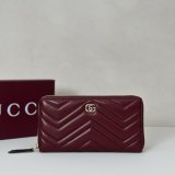 Replica Gucci GG Marmont Zip Around Wallet #837758 Bag