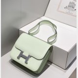 7 Star Hermes handmade Stiching Constance Bag 23cm