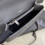 YSL 392737 Envelope Bag in Matelasse Leather