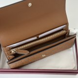 Gucci Rosso Ancora GG Emblem Continental 847210 Wallet