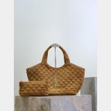 Saint Laurent(YSL) Icare Medium In Quilted Suede 858191 Bag