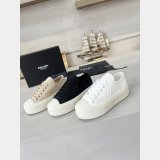 Prada Lace-up Fabric Sneakers