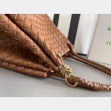Luxury BV intrecciato 796571 Braided leather shoulder large bag