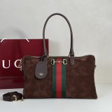 Gucci Perfect Borsetto Large Boston GG Canvas 866734 Bag