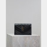 Quality YSL Designer 393953/377828 Caviar Leather Envelope Bag
