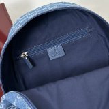 Gucci Children's GG Backpack Ebony Supreme 782708 Fake Bag