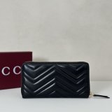 Replica Gucci GG Marmont Zip Around Wallet #837758 Bag