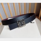 Top Loewe Reversible Anagram Belt 2.8CM