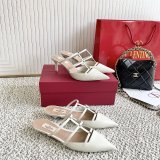 Valentino Runway Garavani Leather Mules