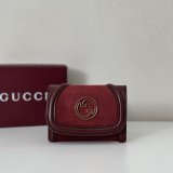 Gucci Wholesale 818795 Blondie Card Case Leather Wallets