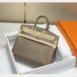 Quality Hermes Birkin TOGO Leather Handbags 25CM