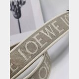 Best Loewe Anagram double-sided embroidered shoulder strap