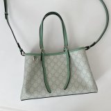 Gucci Inspired GG Emblem Small Tote Shoulder 815214 Bag