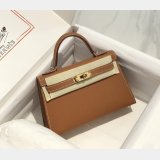 Best Hermes human handmade stichign Mini Kelly