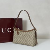Gucci Luxury 847449 GG Emblem Medium Shoulder Bag