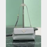 Luxury Prada 1BN022 Flap Grain Leather Shoulder Bag