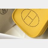 Hermes Evelyne Yellow MINI Bag Replica