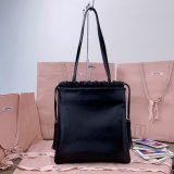 MIU MIU Women Joie Bag Suede Brown tote