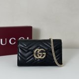 Gucci GG Marmont Wallet On Chain High Quality 837745 Bag