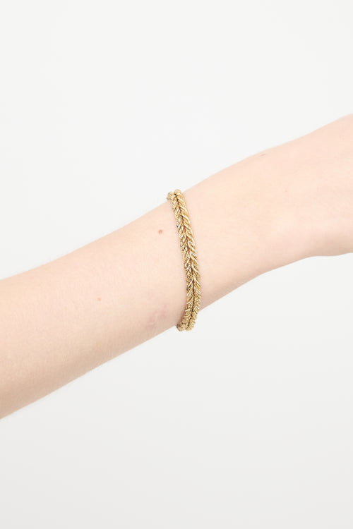 Fine Jewelry 14K Yellow Gold Double Rope Bracelet