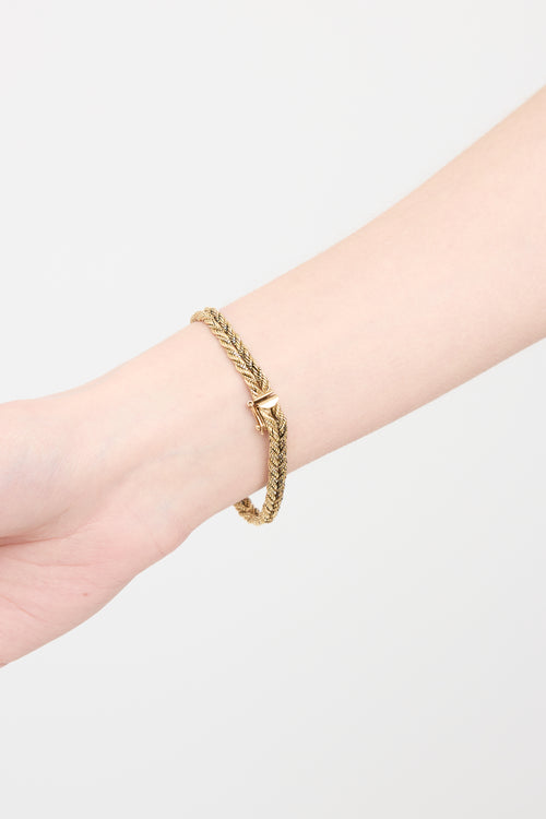 Fine Jewelry 14K Yellow Gold Double Rope Bracelet