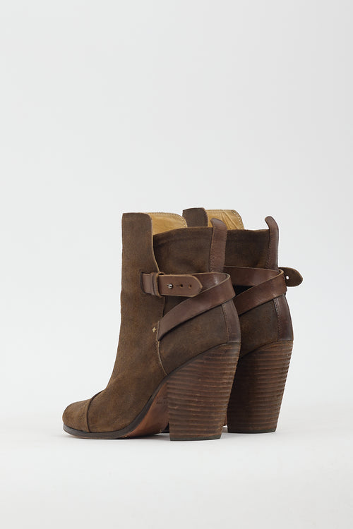 Rag 
Bone Brown Suede Kinsey Boot