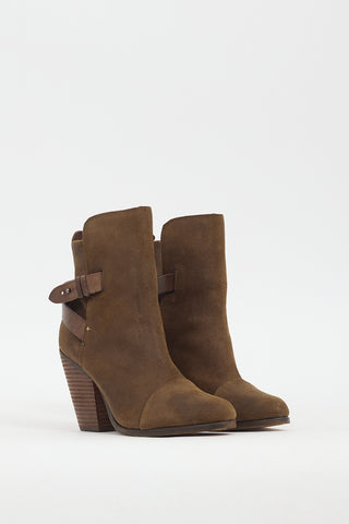 Rag 
Bone Brown Suede Kinsey Boot