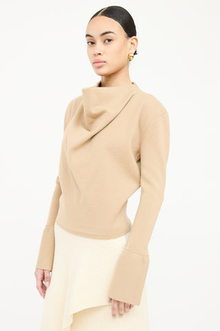 3.1 Phillip Lim Knit Cowlneck Sweater