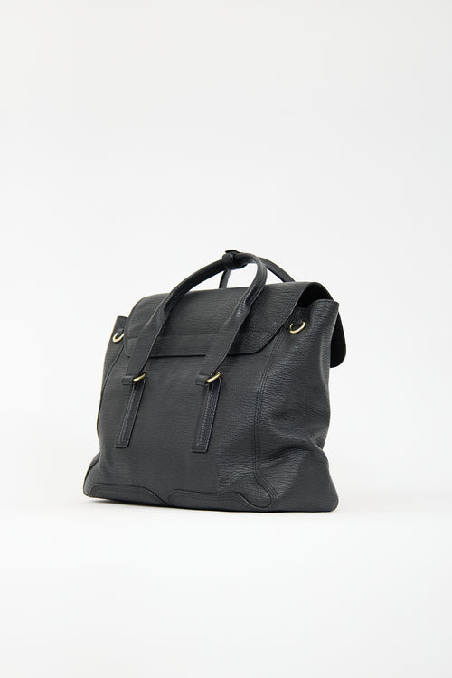 3.1 Phillip Lim Black Leather Large Pashli Bag