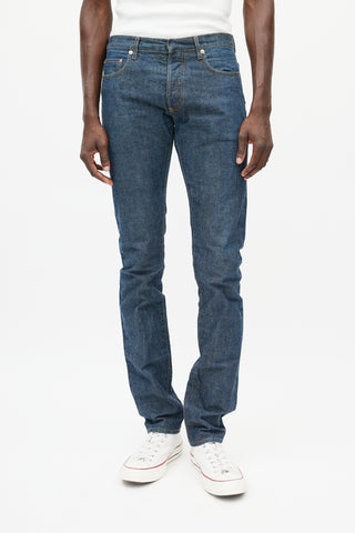 Dior Blue Medium Wash Skinny Denim Jeans